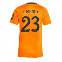 Real Madrid Ferland Mendy #23 Bortatröja Kvinnor 2024-25 Korta ärmar